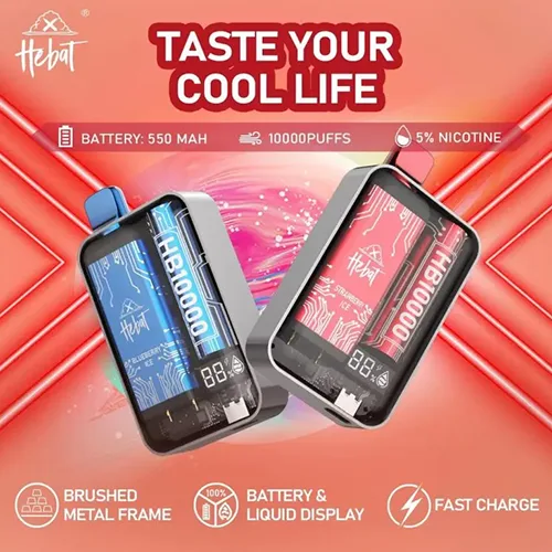 HEBAT喜貝六代拋棄式10000口 / 超大容量新品上市