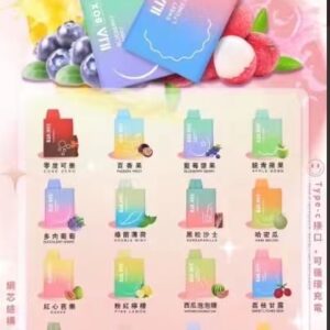 ILIA哩啞三代拋棄式 / 5000口可充電價格與美兼具